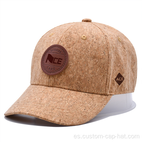 Gorra de béisbol de corcho ecológico